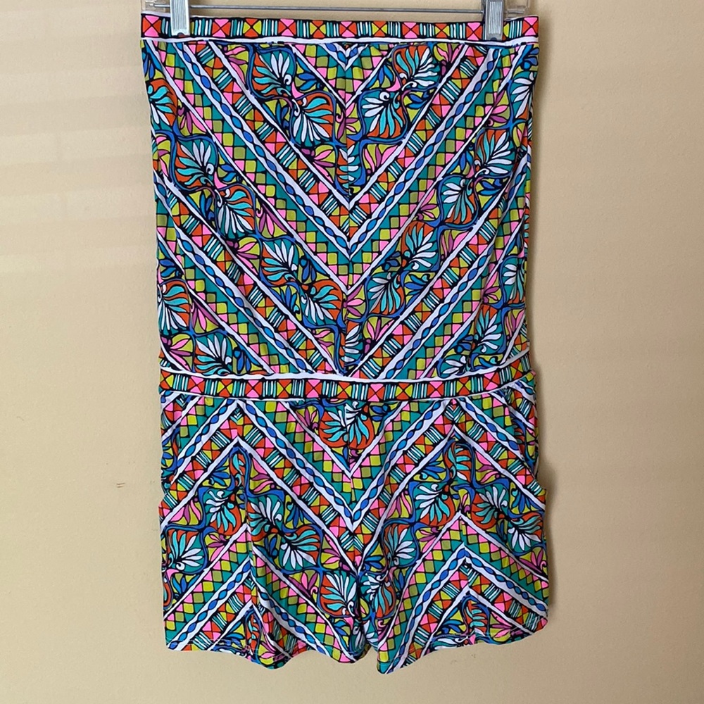 Trina Turk Strapless Romper